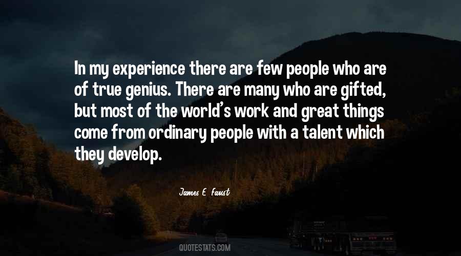Quotes About Gifted People #1764204