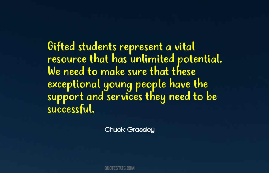 Quotes About Gifted People #1795519