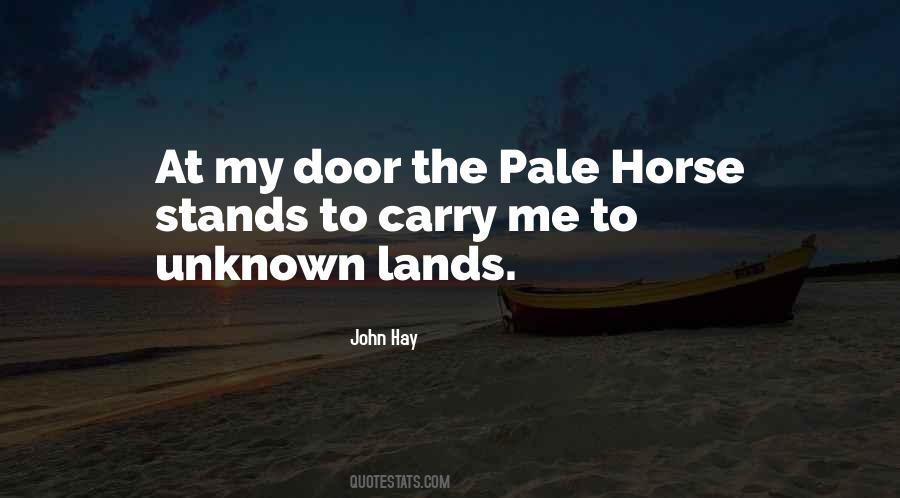 Quotes About A Pale Horse #1038397