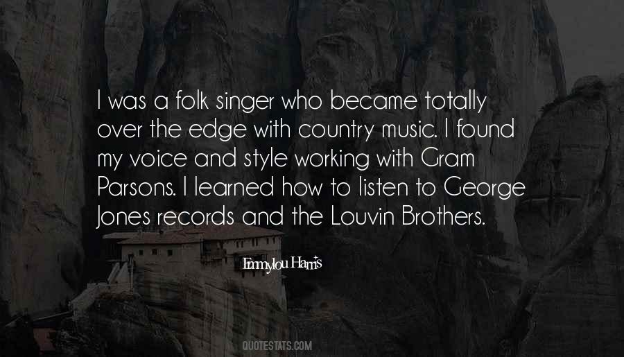 George Jones Music Quotes #372489