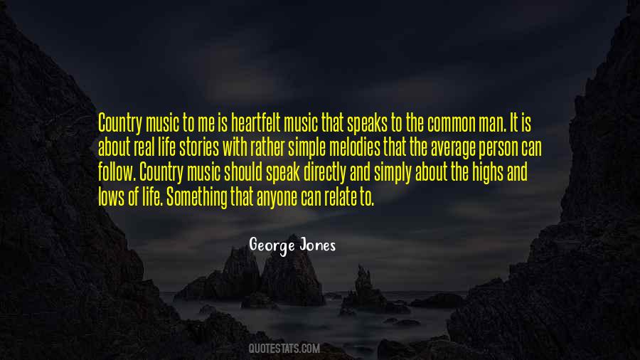 George Jones Music Quotes #806768