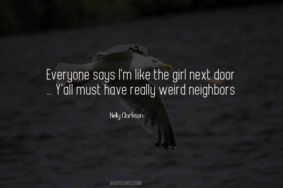 Weird Girl Quotes #1628317