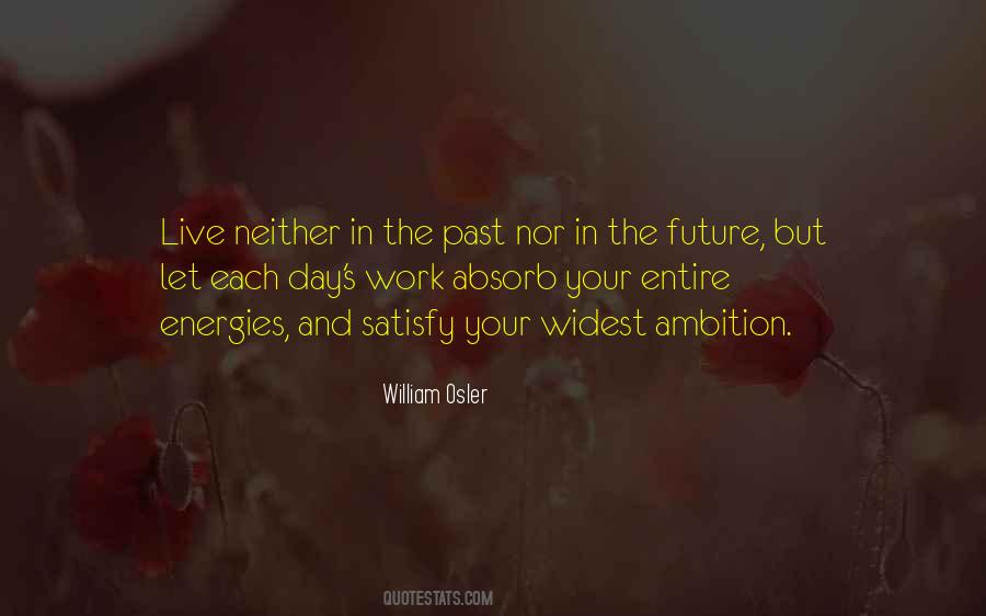 Future Ambition Quotes #1818606