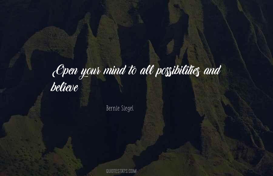 Open To Possibility Quotes #1156441