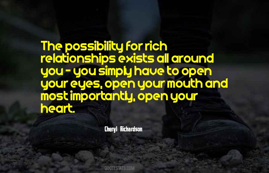 Open To Possibility Quotes #1412546