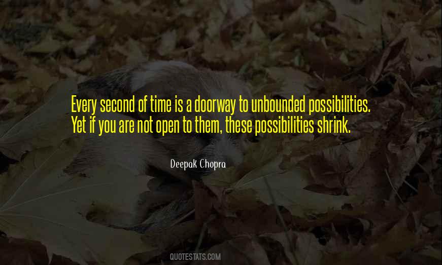 Open To Possibility Quotes #815492