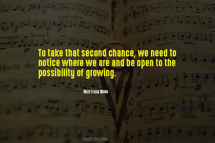 Open To Possibility Quotes #885424