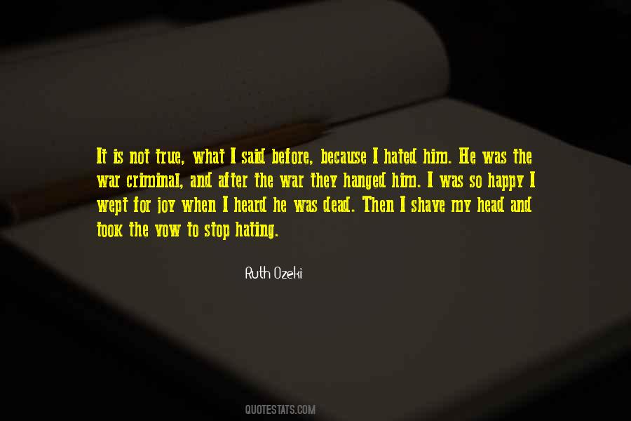Stop Hating Each Other Quotes #942438