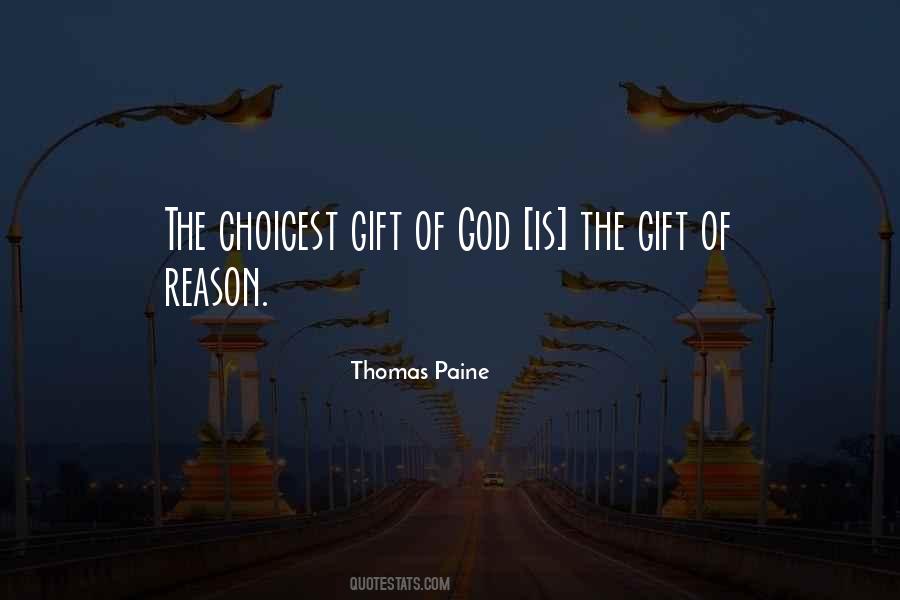 Quotes About Gift Of God #1157102