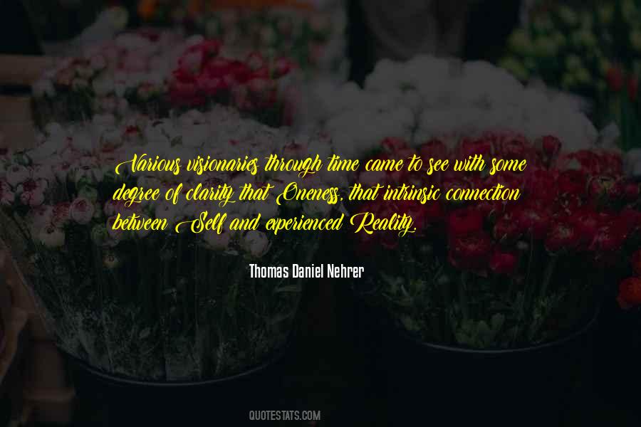 Clarity And Connection Quotes #1196317