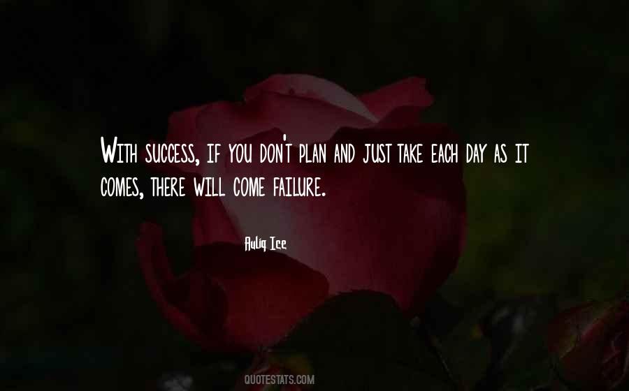 Plan Success Quotes #141338