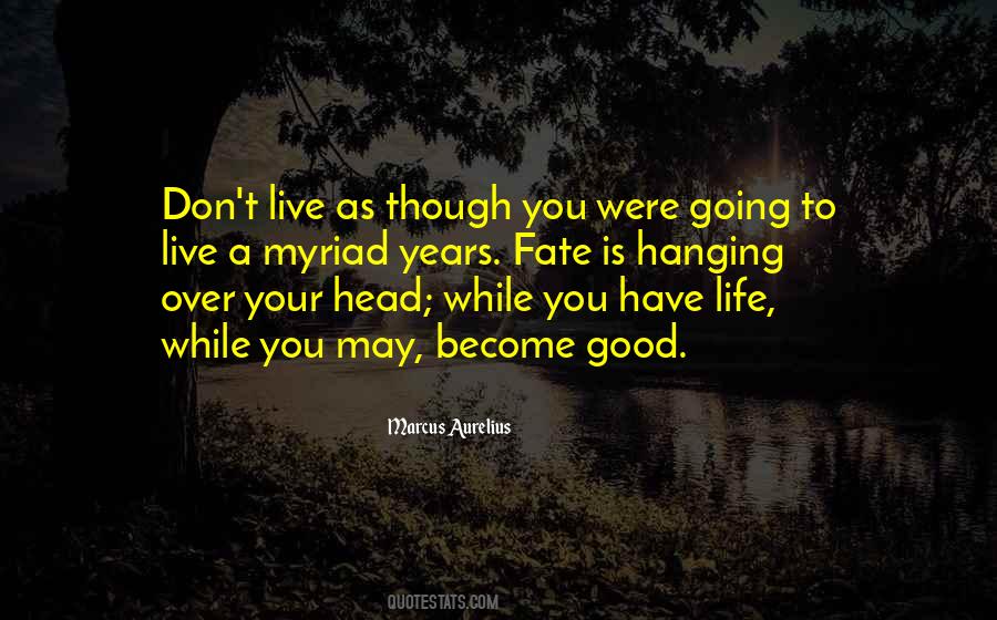 Live While You Quotes #1014435