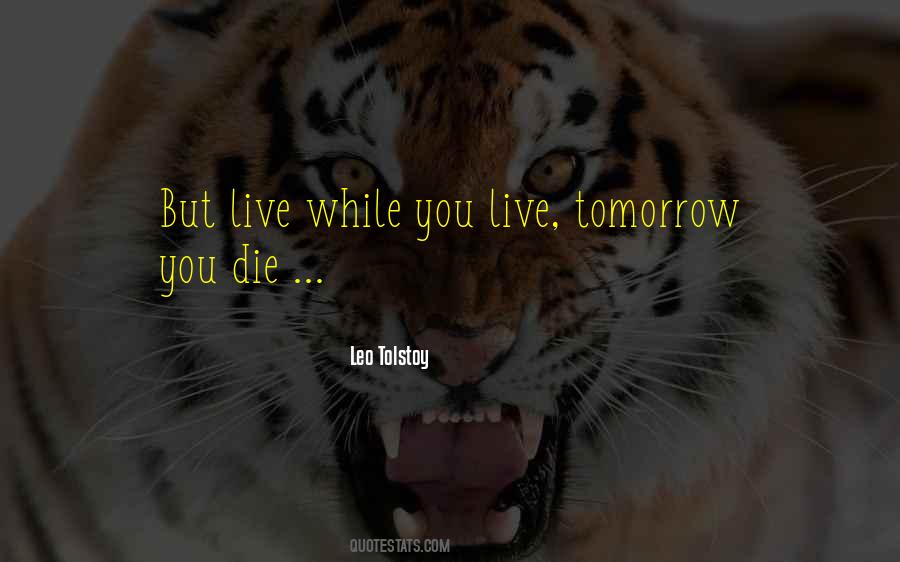 Live While You Quotes #1140469