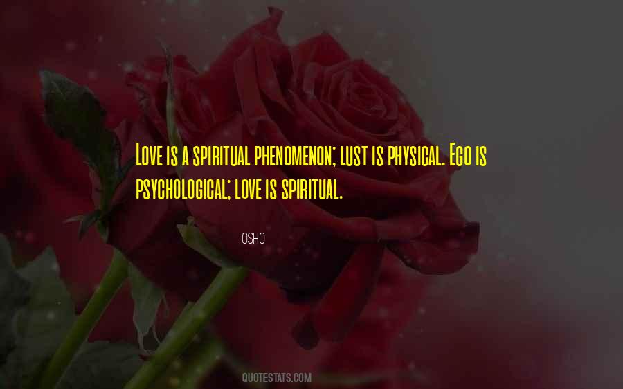 Spiritual Lust Quotes #999671