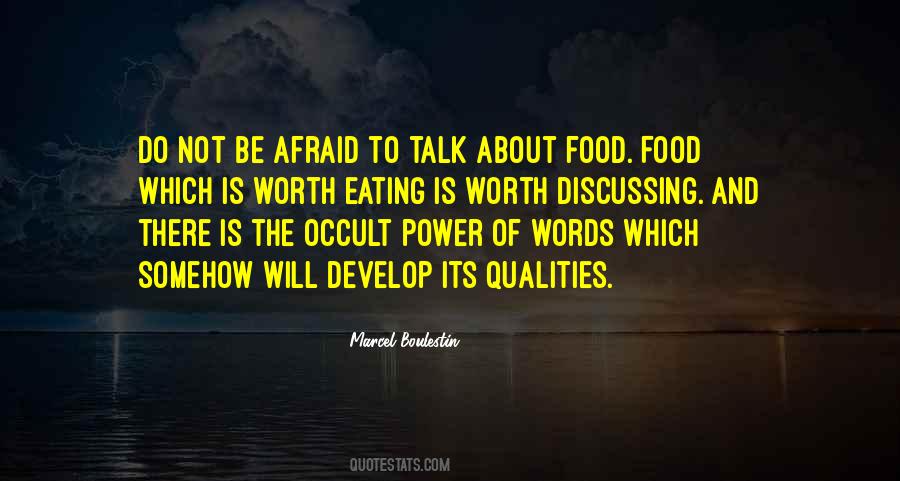 Food Quality Quotes #857419