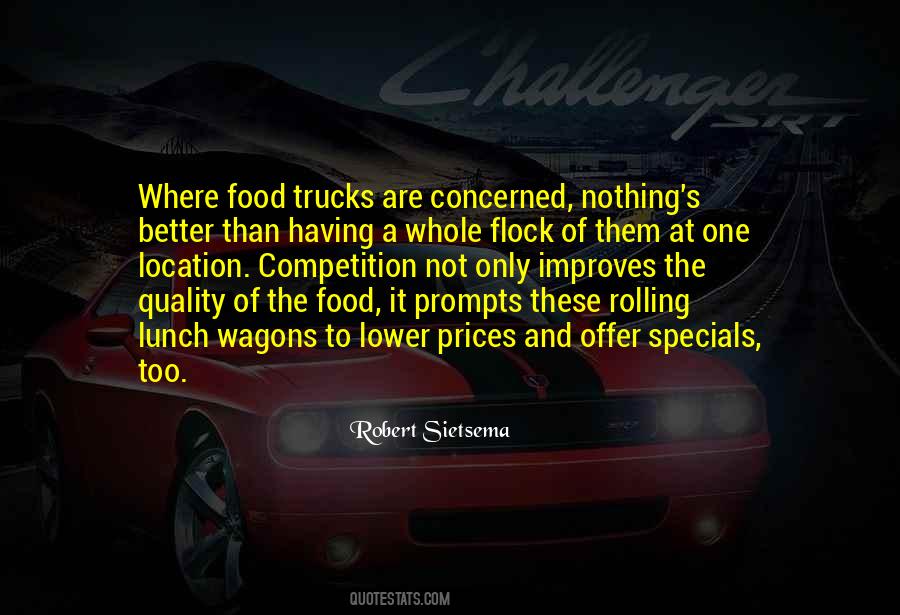 Food Quality Quotes #903047