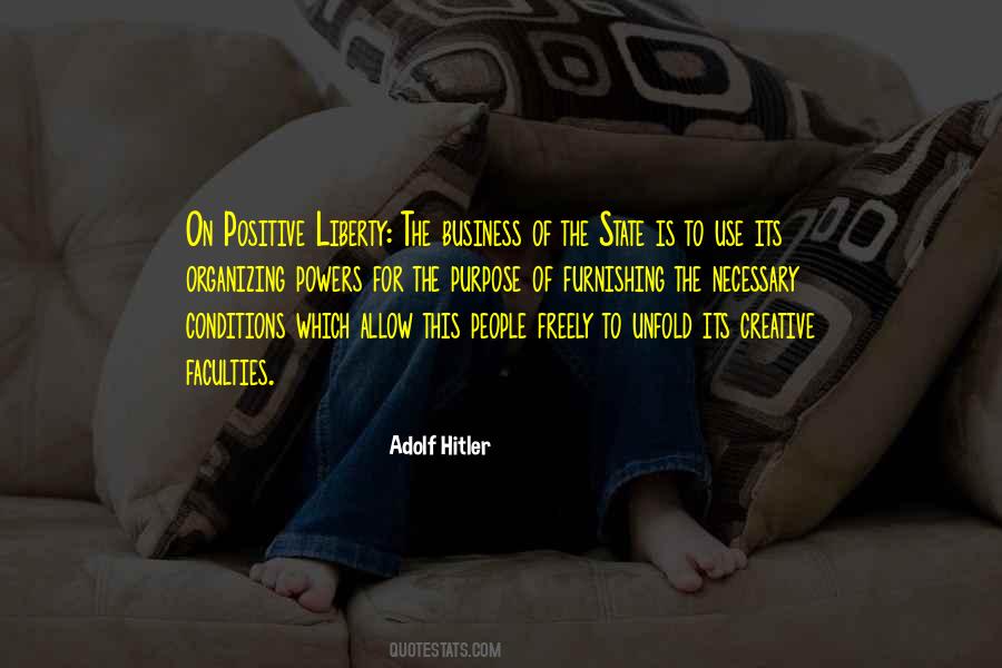 Adolf Hitler Positive Quotes #129421