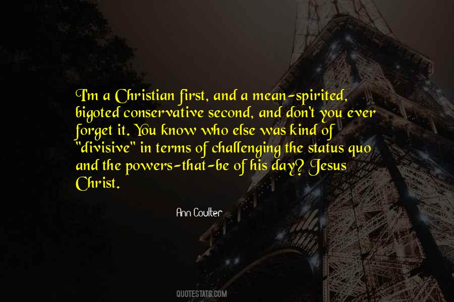 Christian Conservative Quotes #1016373