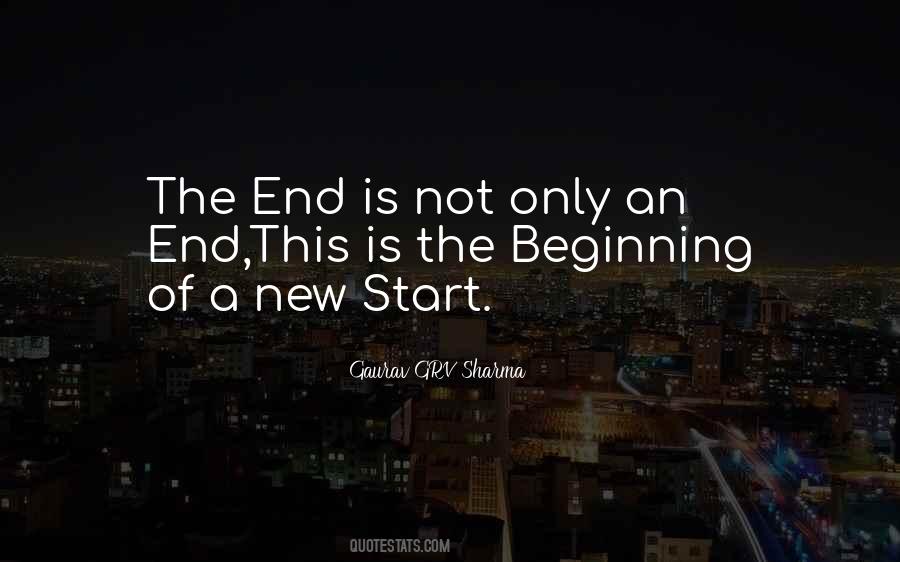 This Is The Beginning Quotes #997070