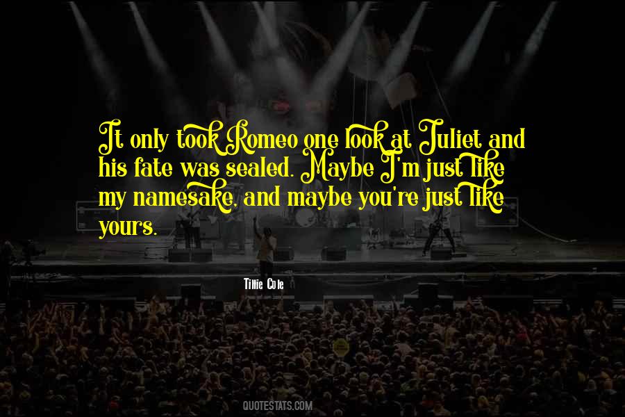 My Romeo Quotes #1203621