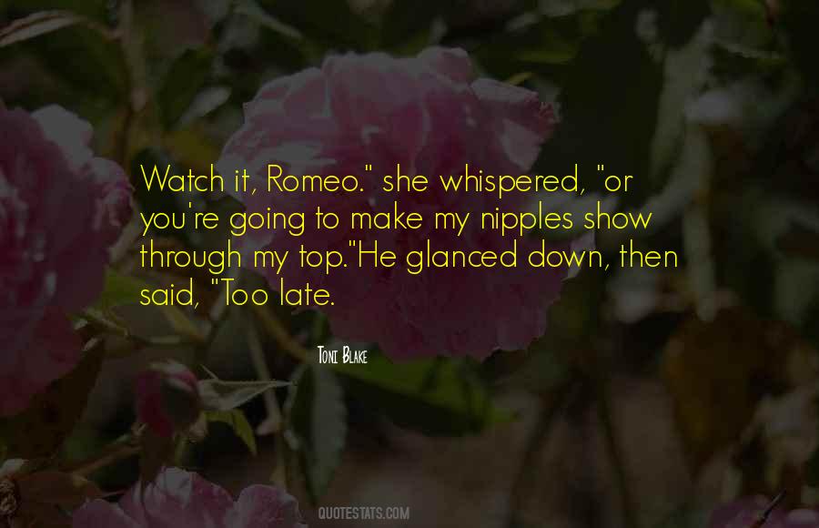 My Romeo Quotes #1812439
