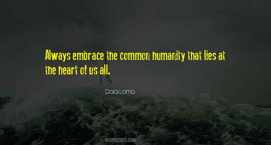 Heart Humanity Quotes #37161