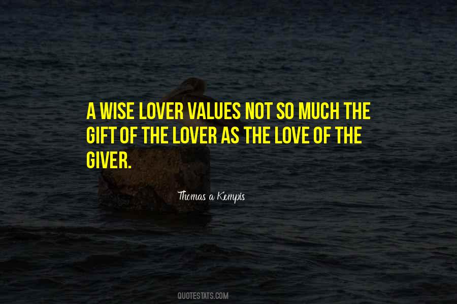 Love As A Gift Quotes #1483357