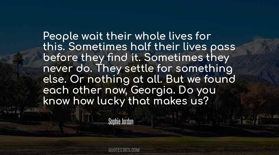 How Lucky Quotes #1622380