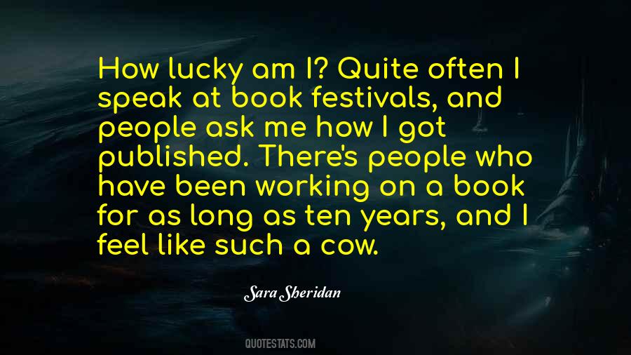 How Lucky Quotes #1689909