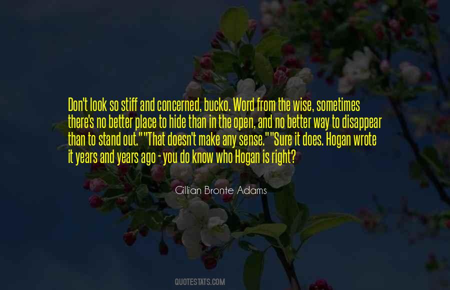 Wise Look Quotes #374578