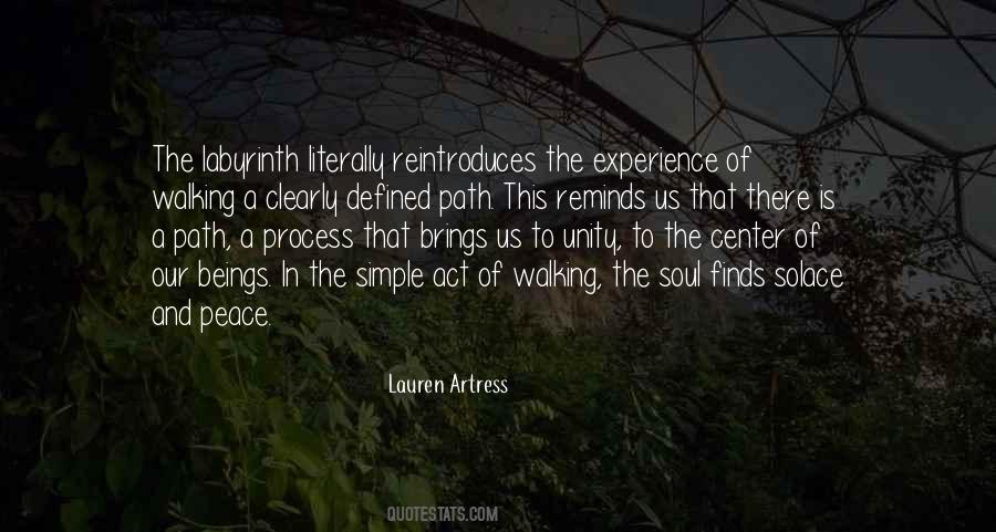 Peace And Solace Quotes #1840625