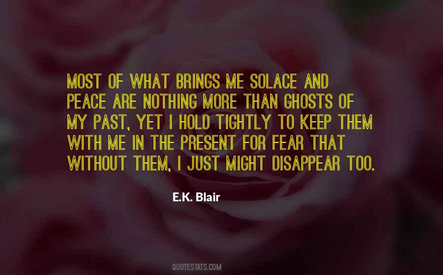 Peace And Solace Quotes #41170