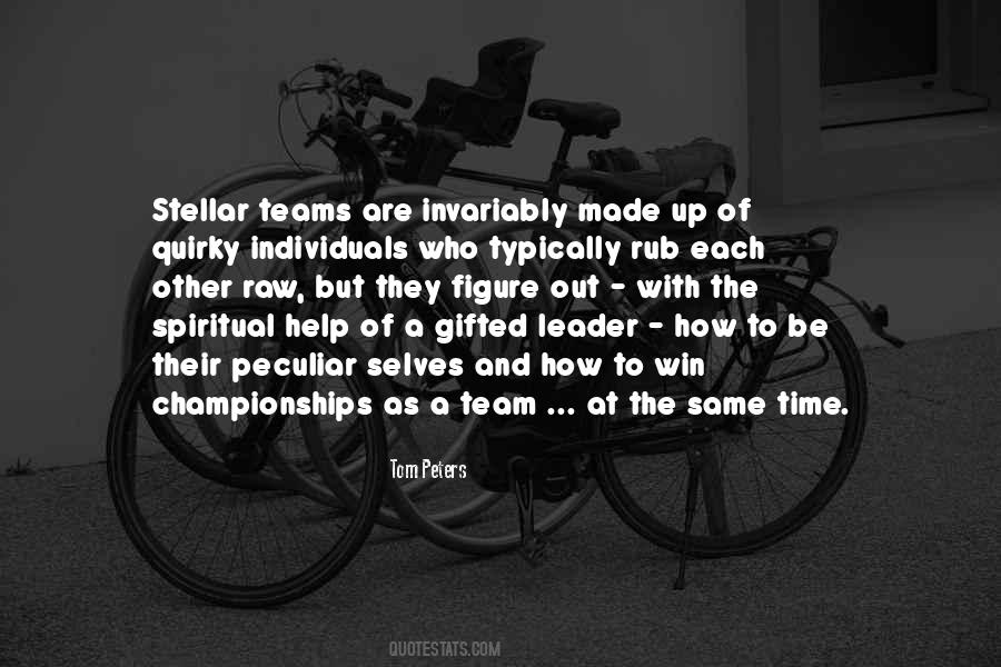 Leader Team Quotes #1493213