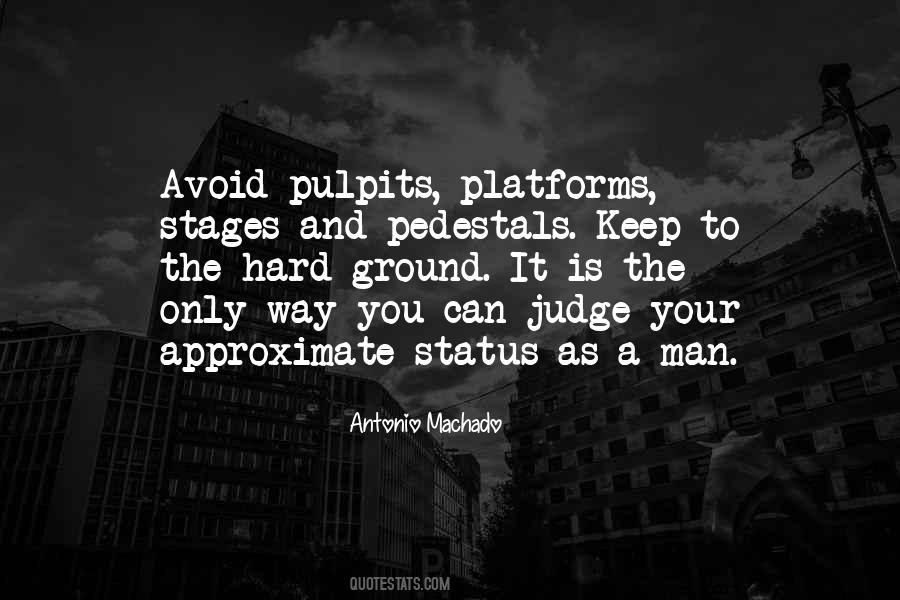 Man Status Quotes #295903