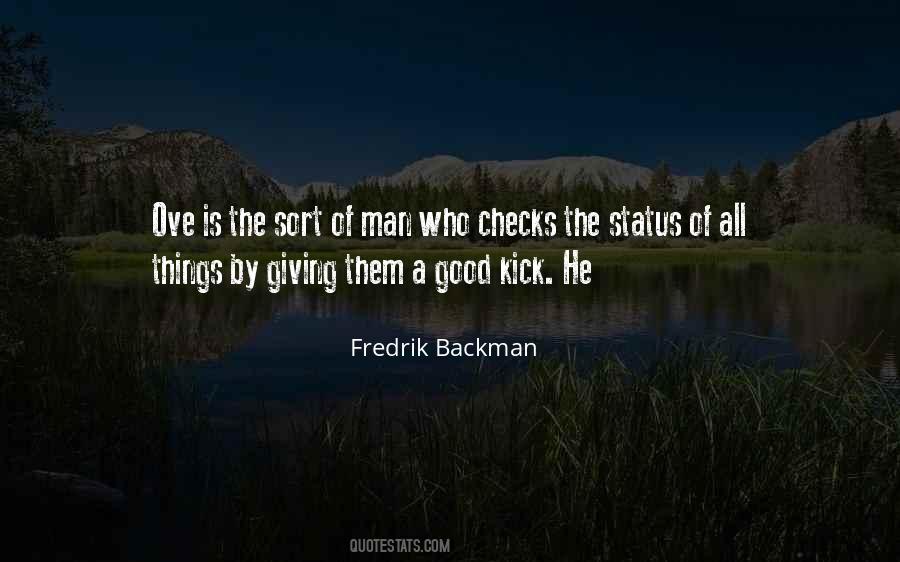 Man Status Quotes #432089