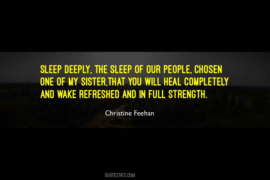 Sleep Deeply Quotes #1855002