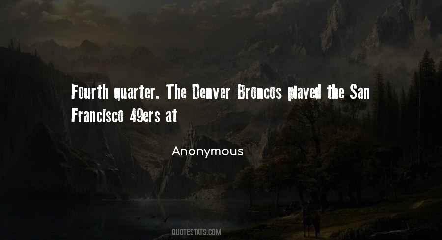 Quotes About The Fourth Quarter #1407543