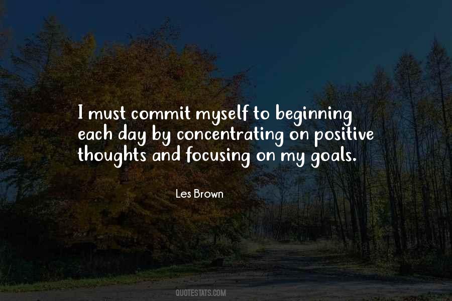 Focusing On My Goals Quotes #263923