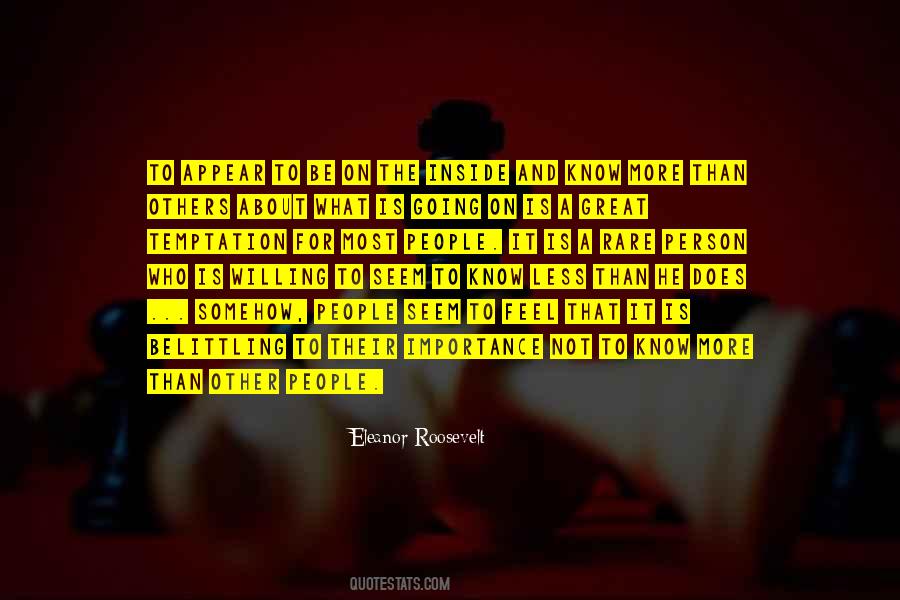 A Rare Person Quotes #794353