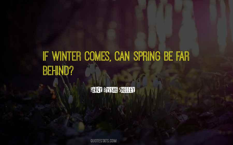 If Winter Comes Quotes #354796