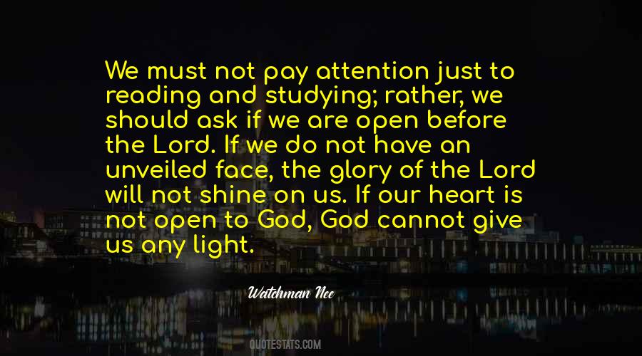 Give The Glory To God Quotes #1464274