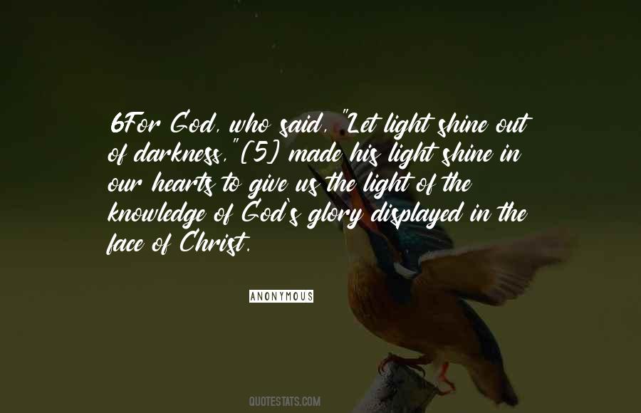 Give The Glory To God Quotes #1664577
