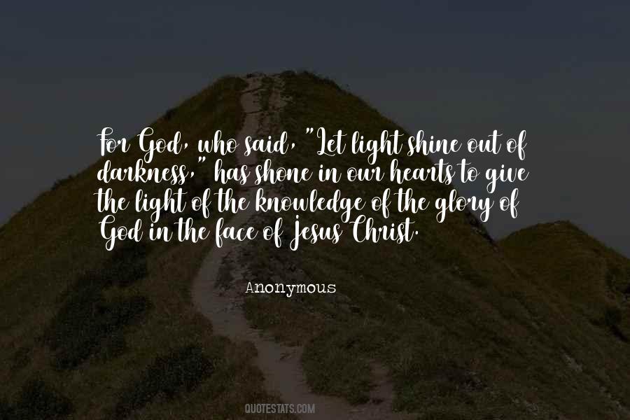 Give The Glory To God Quotes #434913
