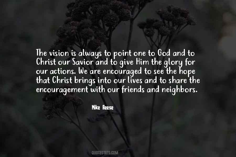 Give The Glory To God Quotes #920217
