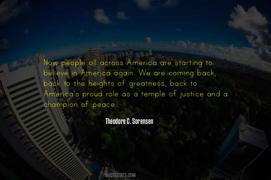 Peace For America Quotes #1008046