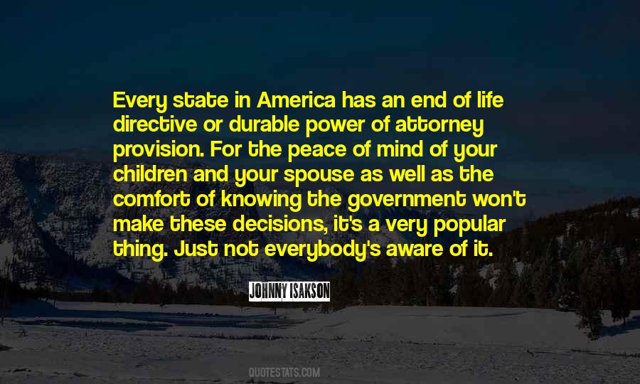 Peace For America Quotes #1300924