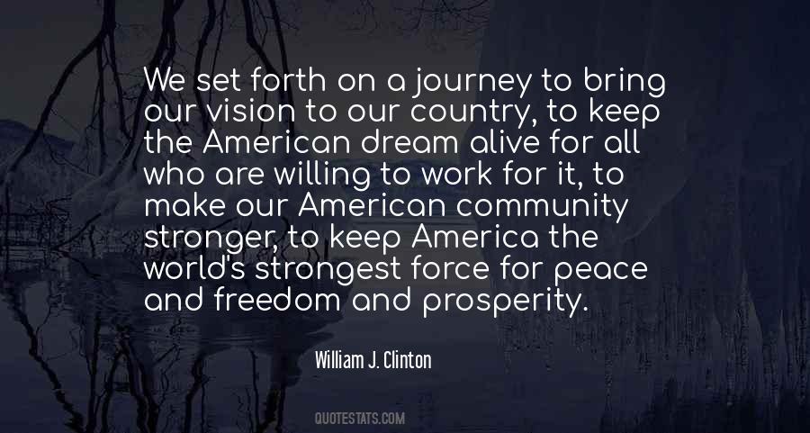 Peace For America Quotes #1542391
