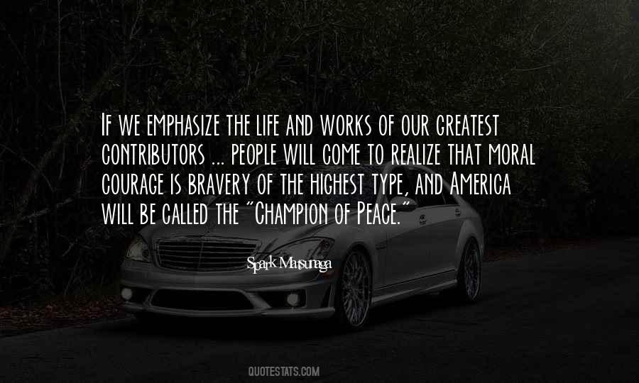 Peace For America Quotes #302601