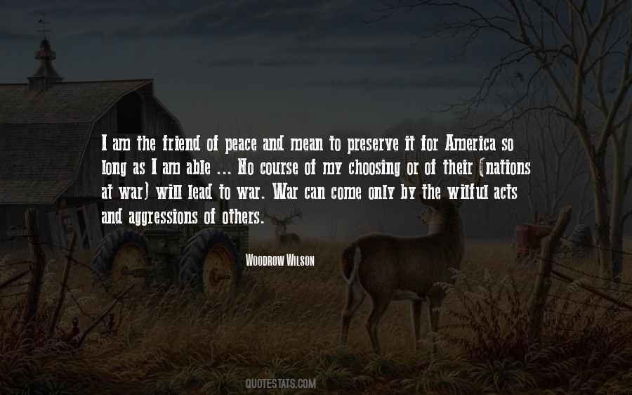 Peace For America Quotes #796237