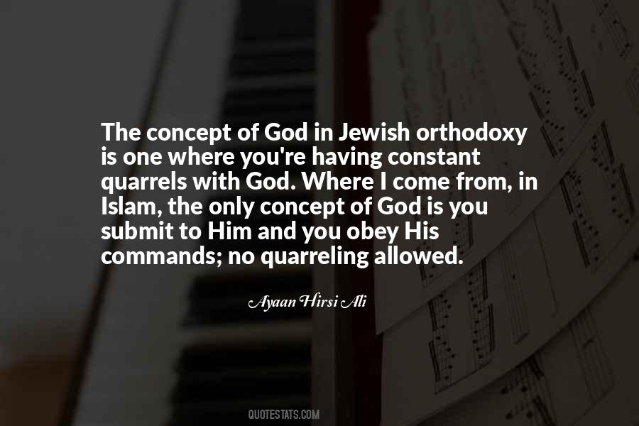 God Is The Only One Quotes #1472929